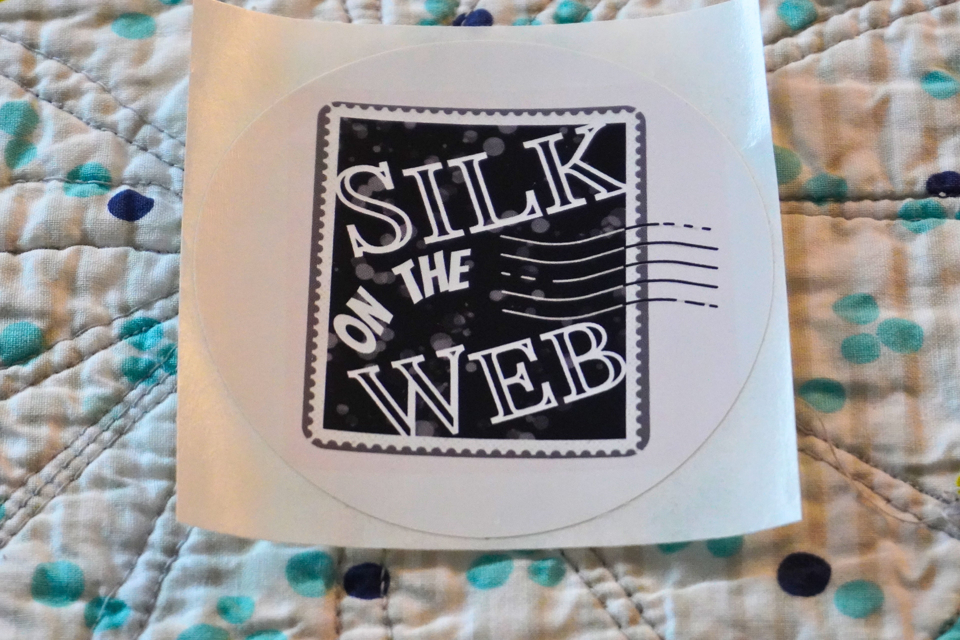 Silk on the Web Sticker
